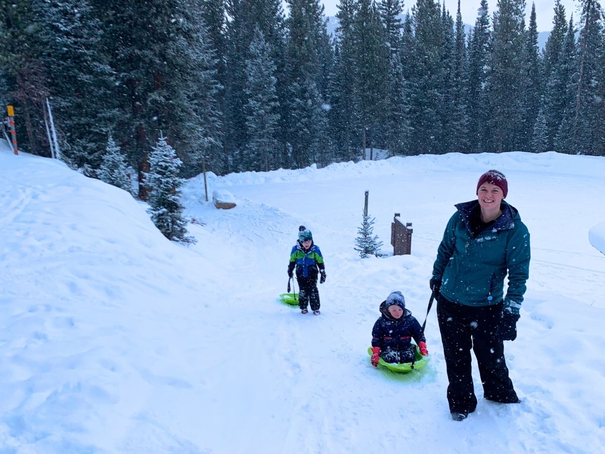 Top Spots For Snow Tubing And Sledding In Bozeman